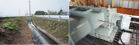 早川第1号小水力発電画像