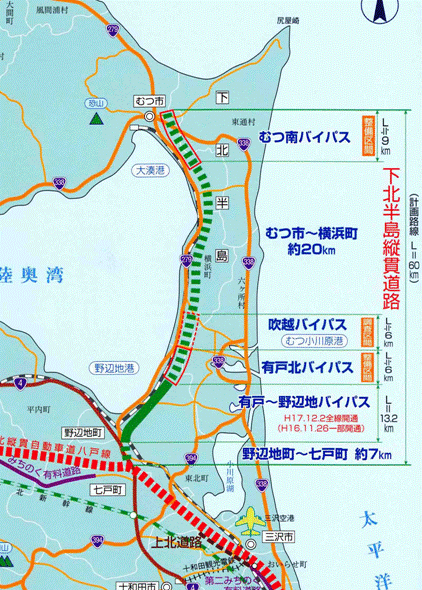 下北半島縦貫道路 下北半島縦貫道路