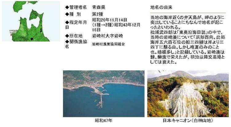 岩崎漁港　岩崎地区　地域水産物供給基盤整備事業(特定)説明
