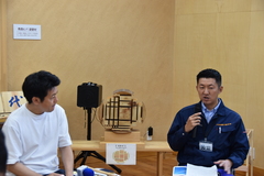 対話中