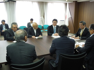 北海道・東北六県議会議長会要望活動2