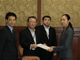 写真：原子力発電関係道県議会議長協議会