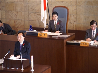 写真：議員全員協議会開催