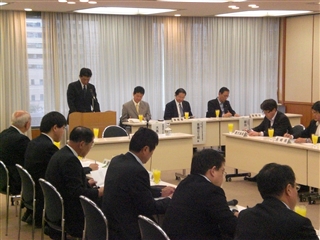 写真：財政基盤強化対策県議会議長協議会