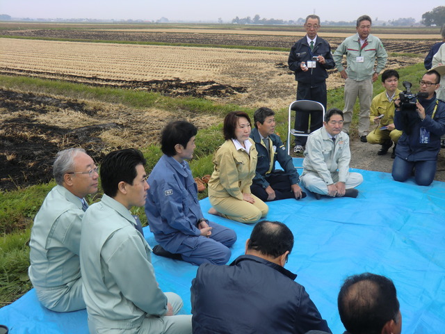 261013_あべ俊子農林水産副大臣つがる市訪問