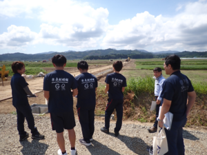現場見学（総合土木（農業土木））