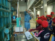 浸出水処理施設見学