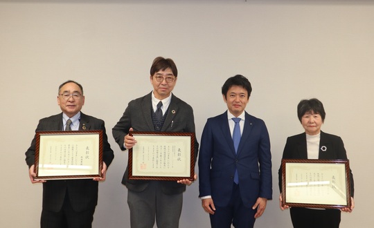 循環型社会形成推進功労者等表彰受賞者の皆様
