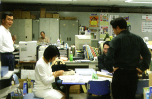 近世部会の編集作業 近世部会の編集作業