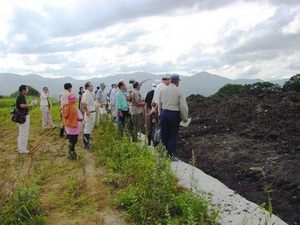 田子町民現場視察会（平成13年9月8日）