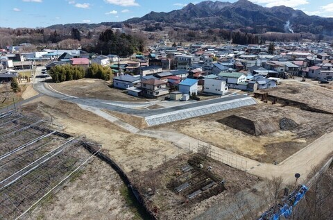 図10 馬淵川工区 駅前地区 空中写真（R8.3月撮影）