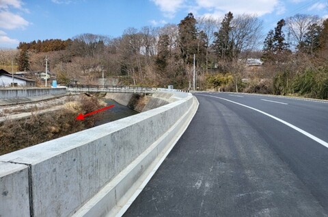 図11 馬淵川工区 門前地区 写真（R8.3月撮影）