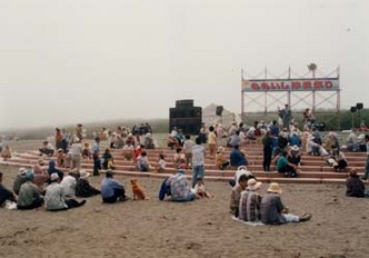海岸利用状況（百石砂浜祭り）