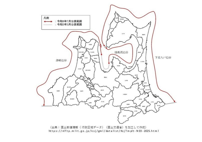 高潮浸水想定公表状況