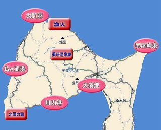 港湾位置図 港湾位置図