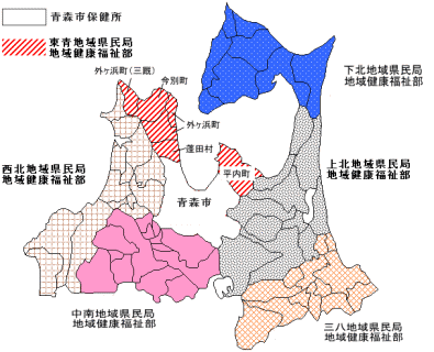 市町村管轄図 市町村管轄図