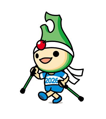 アップリート君ノルディックウォーキング画像