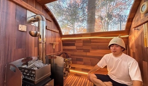 サウナ内の様子その2