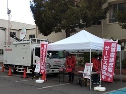 移動基地局車等の設置状況