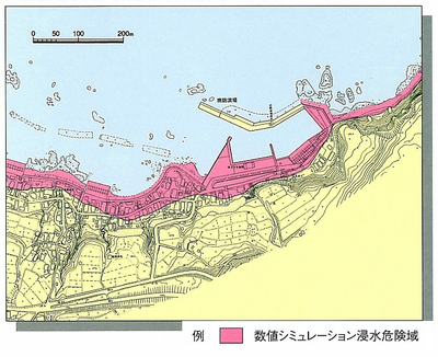 岩崎漁港［沢辺地区］（想定日本海側海溝型地震）