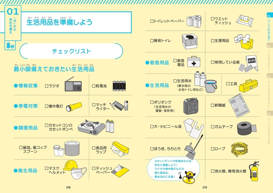 生活用品リスト