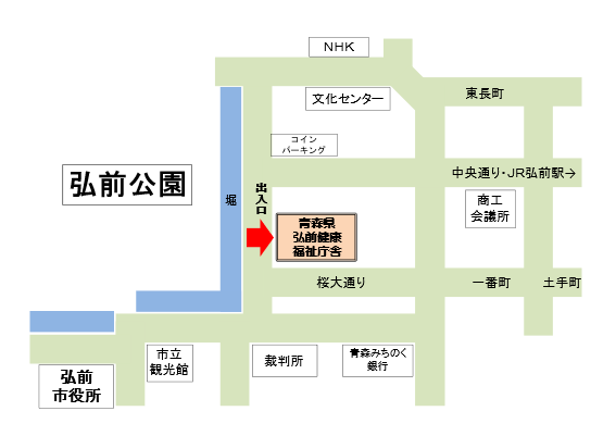 周辺の地図です