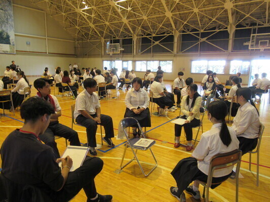 三戸高校ふれあいミーティング