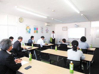 女性活躍に向けた研修会の様子