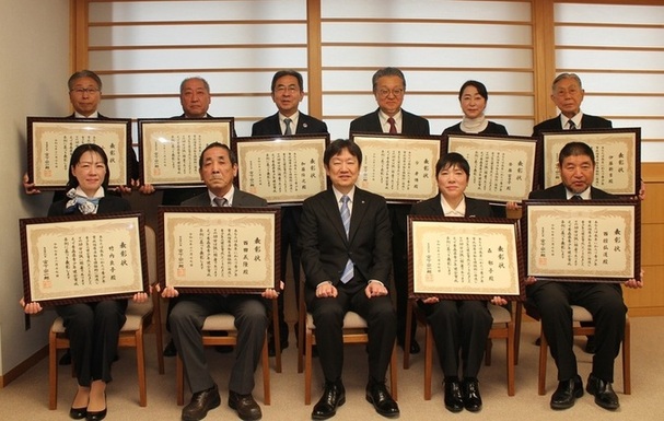 受賞者記念写真