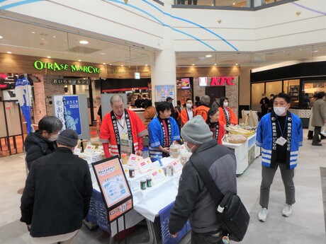 物販イベントの様子