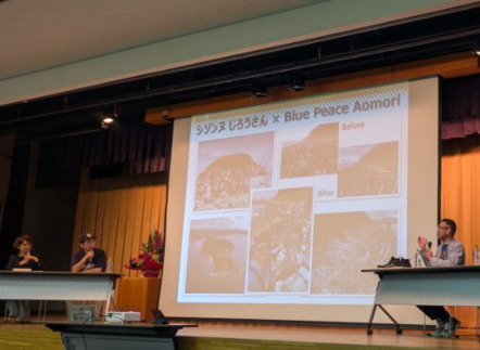 興味深く話を聴くじろうさん