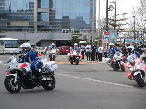 パトロール出発