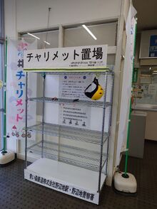 チャリメット置場