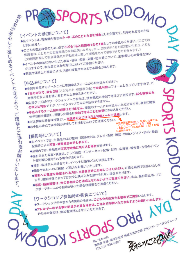 募集チラシ裏