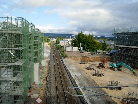 新青森駅（高架部分）