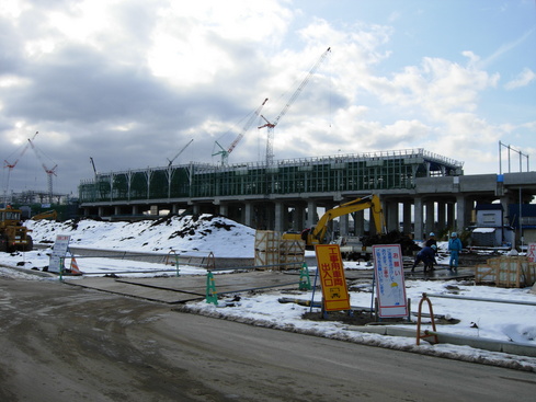 新青森駅北東側