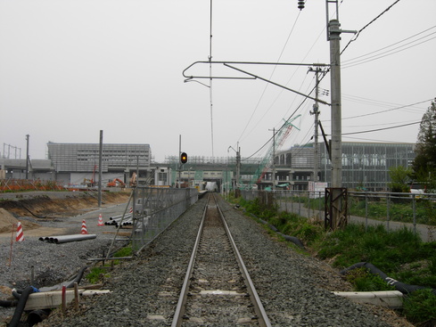 新青森駅東口遠望