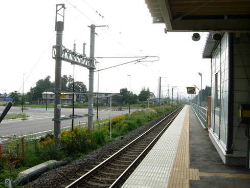 在来線新青森駅ホーム