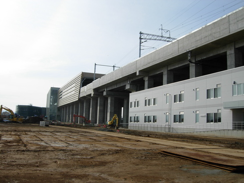 新幹線新青森駅北側