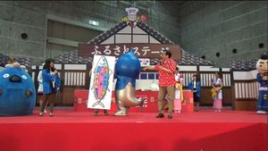 マグロの解体ショー