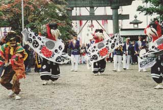 広船獅子(熊)踊