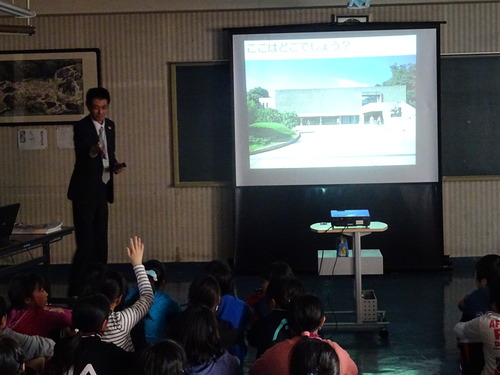 平成29年度第1回縄文“体感”世界遺産講座の様子