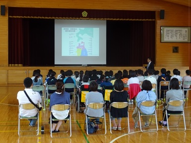 平成29年度第4回縄文“体感”世界遺産講座の様子