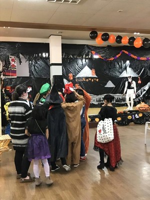 ハロウィンイベントの様子