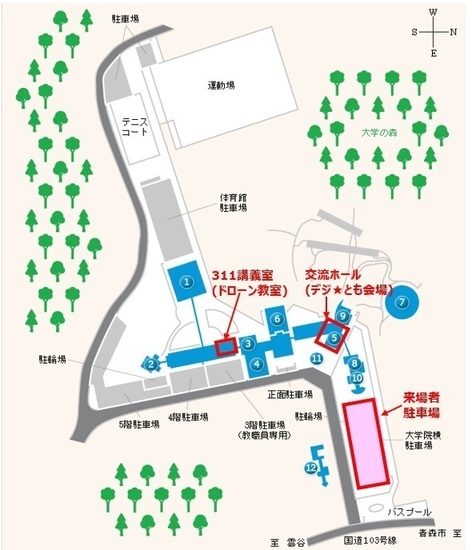 構内図