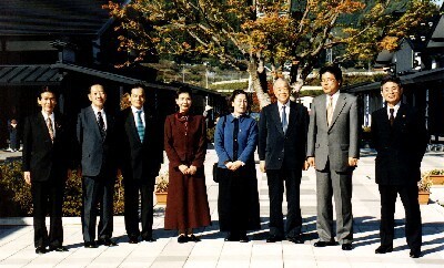 画 第4回北東北知事サミット記念撮影