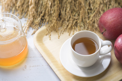 りんご玄米茶