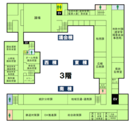 本館3階平面図