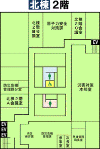 北棟2階平面図