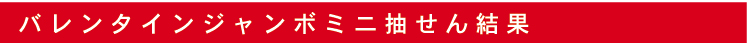 抽せん結果